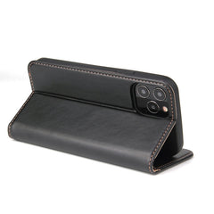 Fierre Shann PU Genuine Leather Texture Horizontal Flip Leather Case with Holder & Card Slots & Wallet, For iPhone 12 Pro Max, For iPhone 12 mini, For iPhone 12 / 12 Pro