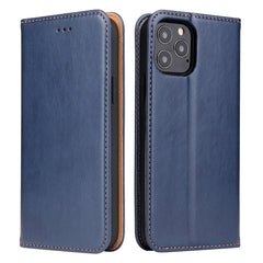 Fierre Shann PU Genuine Leather Texture Horizontal Flip Leather Case with Holder & Card Slots & Wallet, For iPhone 12 Pro Max, For iPhone 12 mini, For iPhone 12 / 12 Pro, For Samsung Galaxy Note20, For Samsung Galaxy Note20 Ultra