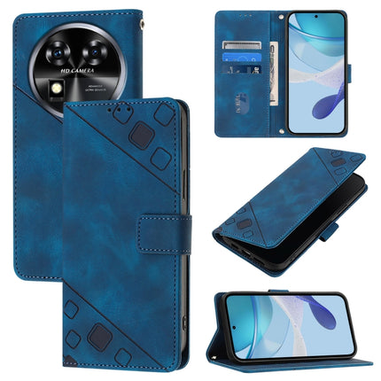 Skin Feel Embossed Leather Phone Case, For Oukitel C59 / C59 Pro, For Oukitel C53, For Oukitel C50, For Oukitel C37
