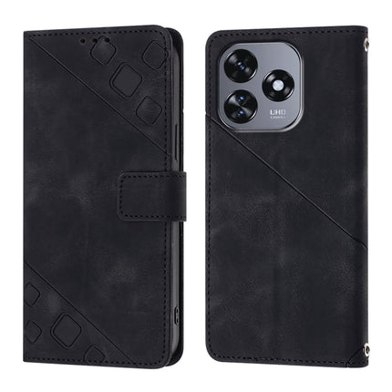 Skin Feel Embossed Leather Phone Case, For Oukitel C51, For Oukitel C38, For Oukitel C36 / C35, For Oukitel C33