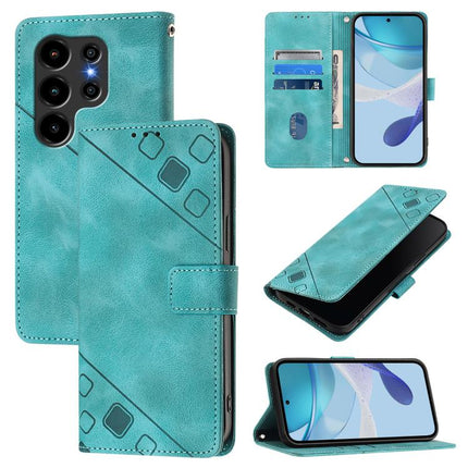Skin Feel Embossed Leather Phone Case, For Blackview Wave 7C, For Blackview Wave 10, For Blackview Shark 6, For Blackview Oscal Tiger 13