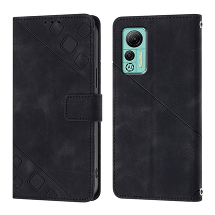 Skin Feel Embossed Leather Phone Case, For Ulefone Note 14