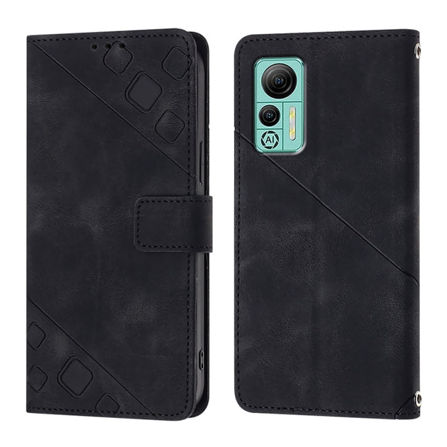 Skin Feel Embossed Leather Phone Case, For Ulefone Note 14