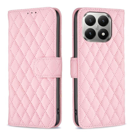 Diamond Lattice Wallet Flip Leather Phone Case, For Xiaomi 17T Pro 5G, For Xiaomi 17T 5G, For Xiaomi 15T Pro 5G, For Xiaomi 15T 5G