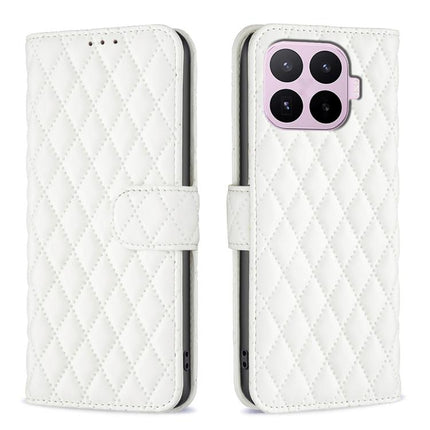 Diamond Lattice Wallet Flip Leather Phone Case, For Xiaomi 17T Pro 5G, For Xiaomi 17T 5G, For Xiaomi 15T Pro 5G, For Xiaomi 15T 5G