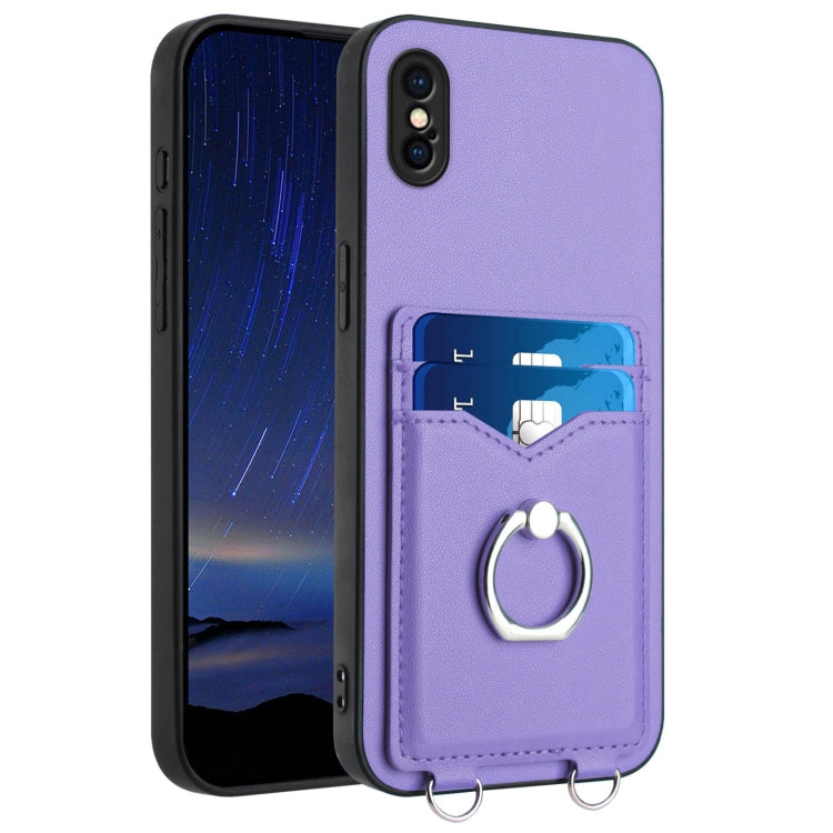 R20 Ring Card Holder Phone Case