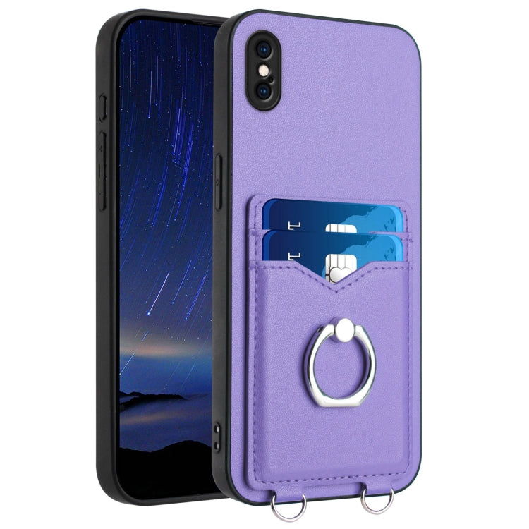 R20 Ring Card Holder Phone Case