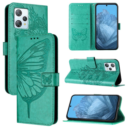 Embossed Butterfly Leather Phone Case, For Blackview Wave 6C, For Blackview Shark 8, For Blackview A53