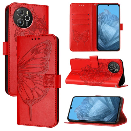 Embossed Butterfly Leather Phone Case, For Blackview Wave 6C, For Blackview Shark 8, For Blackview A53