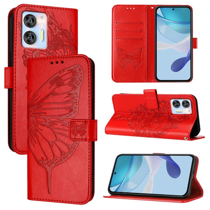 Embossed Butterfly Leather Phone Case, For Oukitel C36 / C35, For Oukitel C33