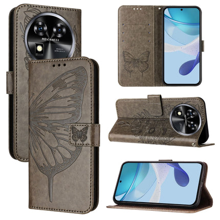 Embossed Butterfly Leather Phone Case, For Oukitel C37, For Oukitel C51, For Oukitel C38