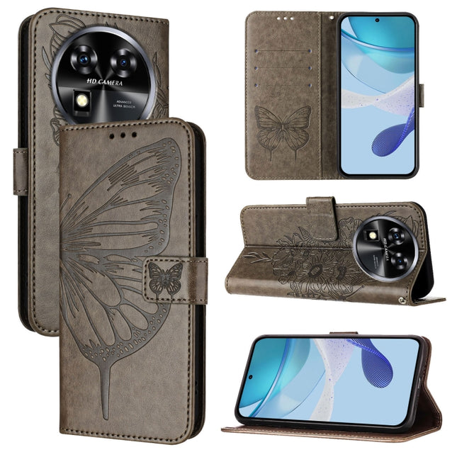 Embossed Butterfly Leather Phone Case, For Oukitel C37, For Oukitel C51, For Oukitel C38