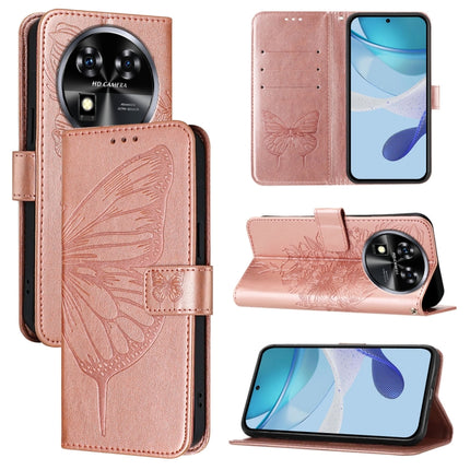 Embossed Butterfly Leather Phone Case, For Oukitel C37, For Oukitel C51, For Oukitel C38