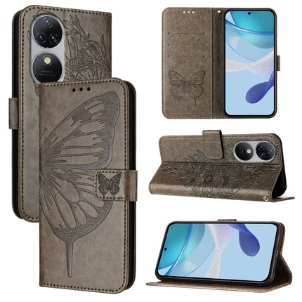 Embossed Butterfly Leather Phone Case, For Oukitel C37, For Oukitel C51, For Oukitel C38