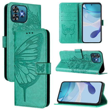 Embossed Butterfly Leather Phone Case, For Oukitel C59 / C59 Pro, For Oukitel C53, For Oukitel C50