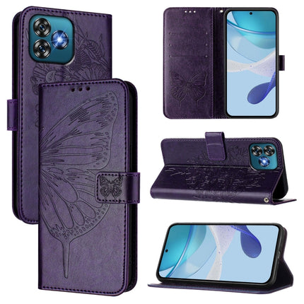 Embossed Butterfly Leather Phone Case, For Oukitel C59 / C59 Pro, For Oukitel C53, For Oukitel C50