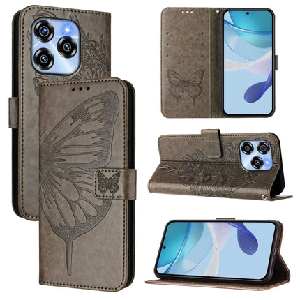 Embossed Butterfly Leather Phone Case, For Oukitel C59 / C59 Pro, For Oukitel C53, For Oukitel C50