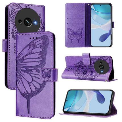 Embossed Butterfly Leather Phone Case, For Oukitel C59 / C59 Pro, For Oukitel C53, For Oukitel C50