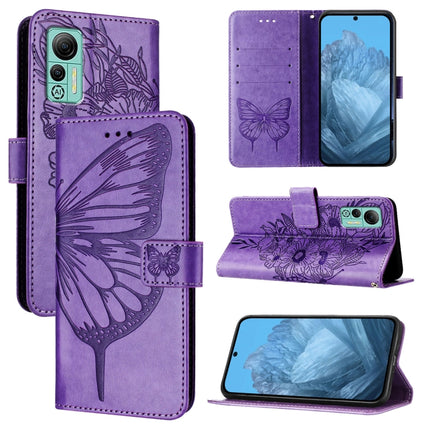 Embossed Butterfly Leather Phone Case, For Ulefone Note 14