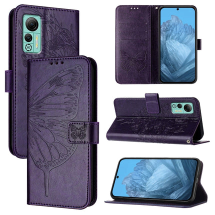Embossed Butterfly Leather Phone Case, For Ulefone Note 14