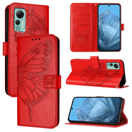 Embossed Butterfly Leather Phone Case, For Ulefone Note 14