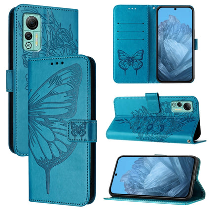 Embossed Butterfly Leather Phone Case, For Ulefone Note 14