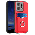 For Motorola Edge 50 Pro EU Edition / Red
