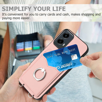 R20 Ring Card Holder Phone Case, For Motorola Moto G Play 2024 5G, For Motorola Moto G Stylus 5G 2024, For Motorola Moto G Play 2024 4G, For Motorola Moto G Power 5G 2024