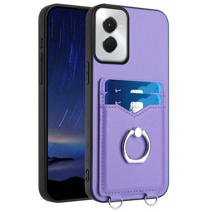 R20 Ring Card Holder Phone Case, For Motorola Moto G Play 2024 5G, For Motorola Moto G Stylus 5G 2024, For Motorola Moto G Play 2024 4G, For Motorola Moto G Power 5G 2024