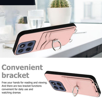R20 Ring Card Holder Phone Case, For Motorola Edge 60 Fusion / Edge 60, For Motorola Edge 60 Stylus 5G, For Motorola Edge 50 Pro EU Edition, For Motorola Moto G 5G 2024
