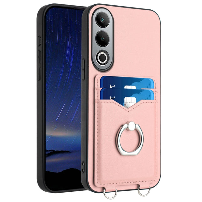 R20 Ring Card Holder Phone Case, For OnePlus 13T, For OnePlus Ace 5 / Ace 5 Pro, For OnePlus Nord CE4 / OPPO K12 5G, For OnePlus Nord CE3 Lite