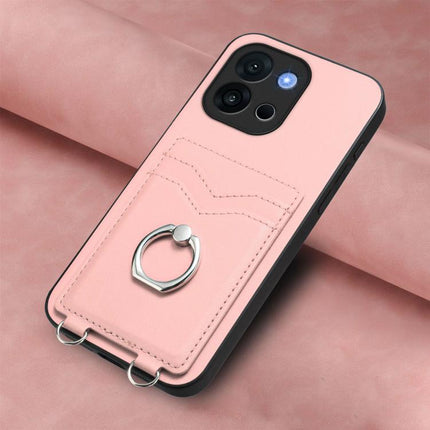 R20 Ring Card Holder Phone Case, For OnePlus 13T, For OnePlus Ace 5 / Ace 5 Pro, For OnePlus Nord CE4 / OPPO K12 5G, For OnePlus Nord CE3 Lite