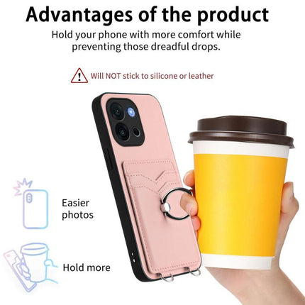 R20 Ring Card Holder Phone Case, For OnePlus 13T, For OnePlus Ace 5 / Ace 5 Pro, For OnePlus Nord CE4 / OPPO K12 5G, For OnePlus Nord CE3 Lite