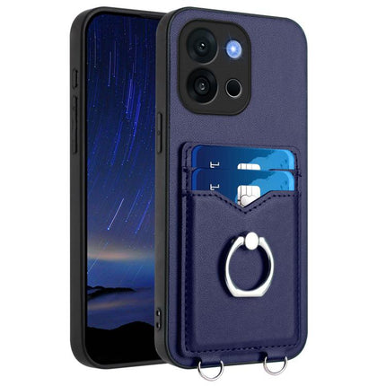 R20 Ring Card Holder Phone Case, For OnePlus 13T, For OnePlus Ace 5 / Ace 5 Pro, For OnePlus Nord CE4 / OPPO K12 5G, For OnePlus Nord CE3 Lite