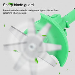 42V Portable Rechargeable Electric Lawn Mower Weeder