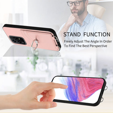 R20 Ring Card Holder Phone Case, For Honor 200 Lite Global, For Honor X8b Global, For Honor X9b / Magic6 Lite, For Honor X7b / Play 8T 5G