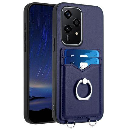 R20 Ring Card Holder Phone Case, For Honor 200 Lite Global, For Honor X8b Global, For Honor X9b / Magic6 Lite, For Honor X7b / Play 8T 5G