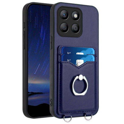 R20 Ring Card Holder Phone Case, For Honor 200 Lite Global, For Honor X8b Global, For Honor X9b / Magic6 Lite, For Honor X7b / Play 8T 5G