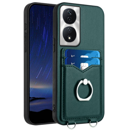 R20 Ring Card Holder Phone Case, For Honor 200 Lite Global, For Honor X8b Global, For Honor X9b / Magic6 Lite, For Honor X7b / Play 8T 5G