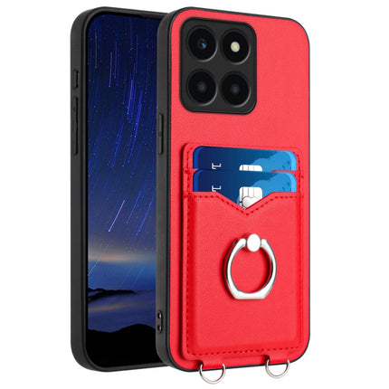 R20 Ring Card Holder Phone Case, For Honor X6a Global, For Honor 90, For Honor X50i, For Honor X7a / Play7T