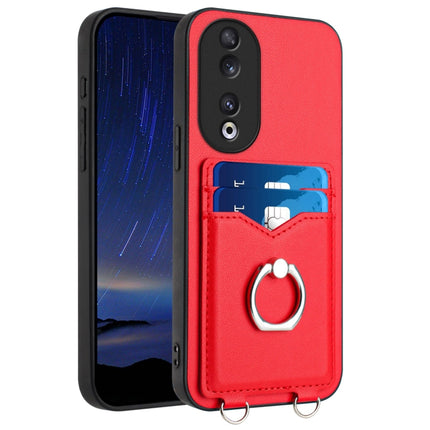 R20 Ring Card Holder Phone Case, For Honor X6a Global, For Honor 90, For Honor X50i, For Honor X7a / Play7T