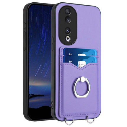 R20 Ring Card Holder Phone Case, For Honor X6a Global, For Honor 90, For Honor X50i, For Honor X7a / Play7T