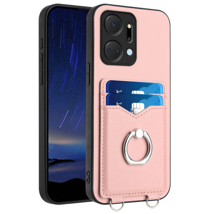 R20 Ring Card Holder Phone Case, For Honor X6a Global, For Honor 90, For Honor X50i, For Honor X7a / Play7T