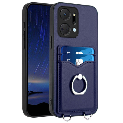 R20 Ring Card Holder Phone Case, For Honor X6a Global, For Honor 90, For Honor X50i, For Honor X7a / Play7T