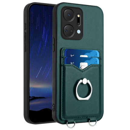 R20 Ring Card Holder Phone Case, For Honor X6a Global, For Honor 90, For Honor X50i, For Honor X7a / Play7T