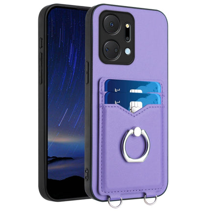 R20 Ring Card Holder Phone Case, For Honor X6a Global, For Honor 90, For Honor X50i, For Honor X7a / Play7T