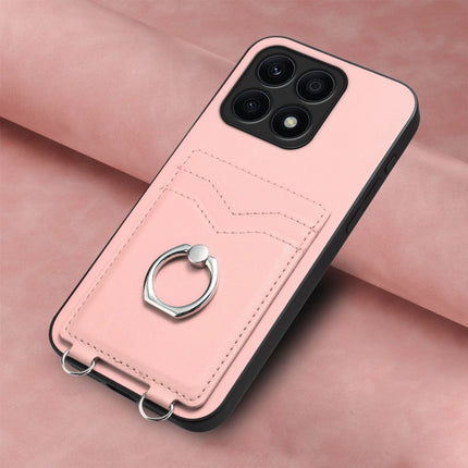 R20 Ring Card Holder Phone Case, For Honor X8a, For Honor X9a / Magic5 Lite