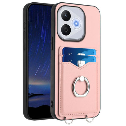R20 Ring Card Holder Phone Case, For Honor 400 Lite Global / X70i, For Honor X8c 4G, For Honor X60 Pro / X9c / Magic7 Lite, For Honor X60 / X9c Smart