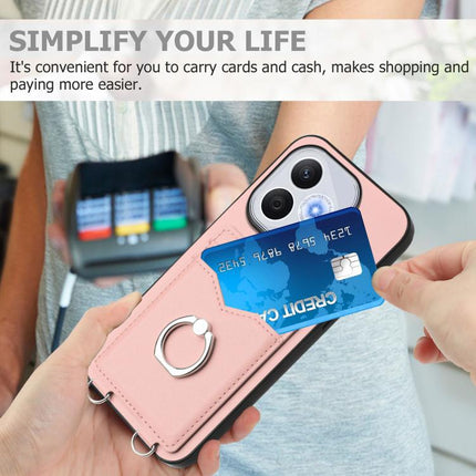 R20 Ring Card Holder Phone Case, For Honor 400 Lite Global / X70i, For Honor X8c 4G, For Honor X60 Pro / X9c / Magic7 Lite, For Honor X60 / X9c Smart