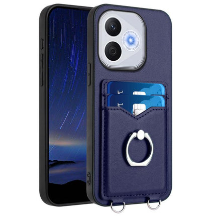 R20 Ring Card Holder Phone Case, For Honor 400 Lite Global / X70i, For Honor X8c 4G, For Honor X60 Pro / X9c / Magic7 Lite, For Honor X60 / X9c Smart